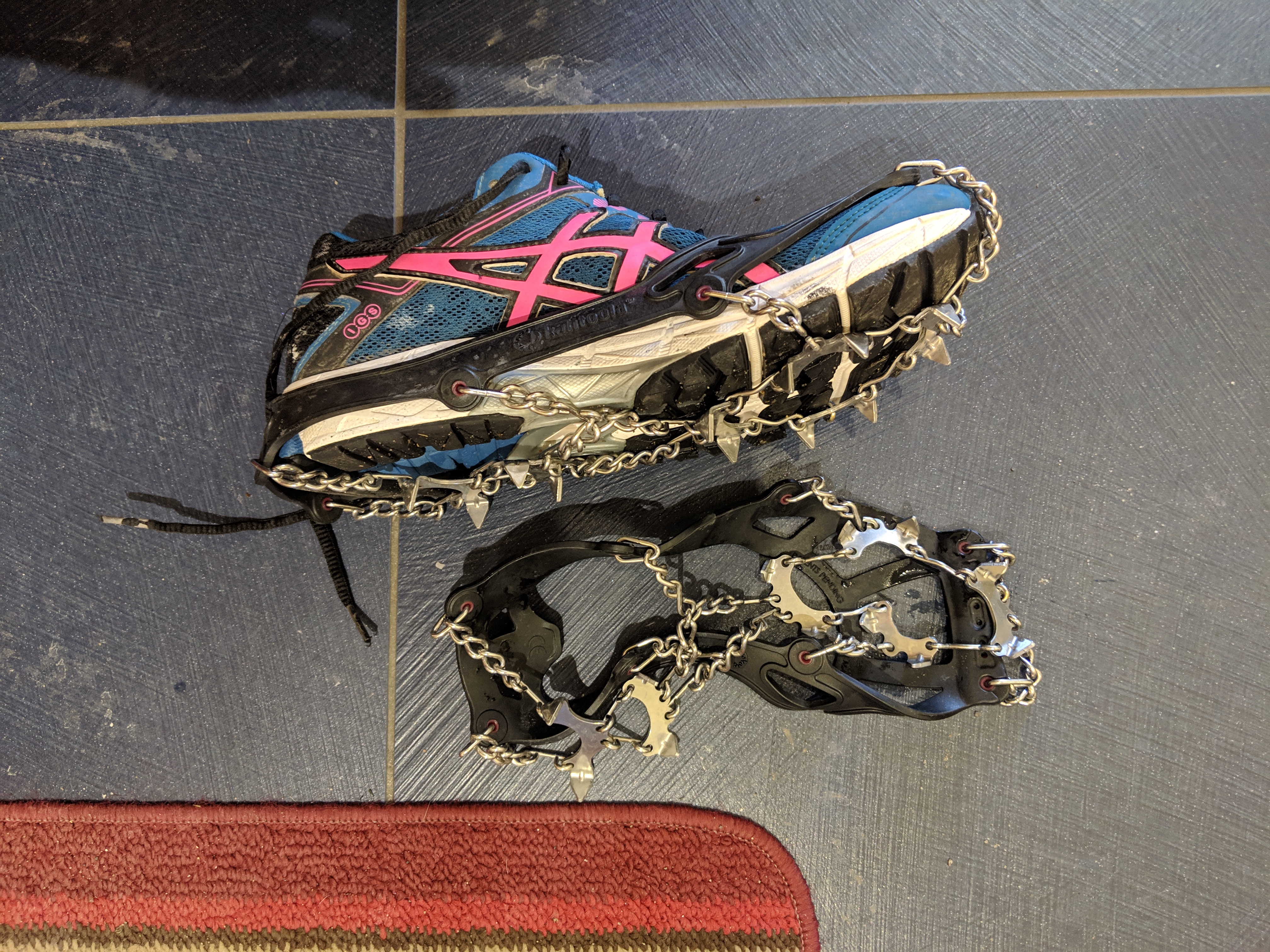 Winter running – review of Microspikes 